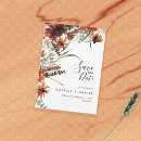 Search for nature wedding save the dates Boho