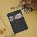 Recherche de modern black mariage invitations Couple