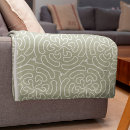Search for sage green blankets Rustic