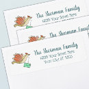 Search for out return address labels Watercolor