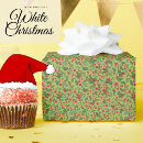 Search for mistletoe wrapping paper Seasonal