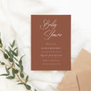 Search for contemporary baby shower invitations Calligraphy
