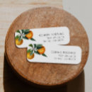 Search for orange fruit return address labels Little cutie