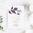 Recherche de purple and white invitations Typographie