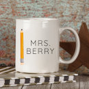 Search for yellow pencil mugs Back to school