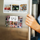 Recherche de m initial magnets Photo collage