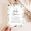 Search for boho chic baby shower invitations Greenery