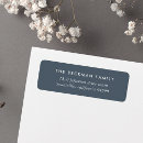 Search for blue white grey return address labels Chic