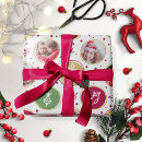 Search for family wrapping paper Red