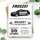Recherche de voiture police invitations Fête