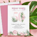 Search for luau 50th birthday invitations Pink