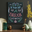 Search for vintage dream posters Typography