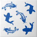Search for japanese koi tiles Vintage