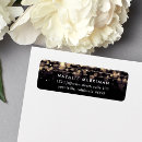 Search for bokeh lights return address labels Chic