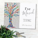 Recherche de we have moved invitations New address