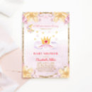 Search for gold crown baby shower invitations Fairytale