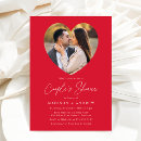 Recherche de red bridal shower invitations Rouge