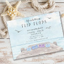 Recherche de flip flop invitations Tropical
