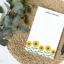 Recherche de sunflower post its Floral