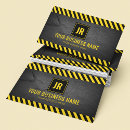 Search for construction business cards professional