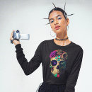 Recherche de crânes mexicain tshirts Pour elle
