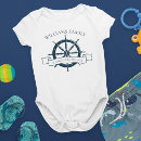Search for nautical baby clothes Navy blue