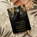 Recherche de black and gold foil invitations Noir et or