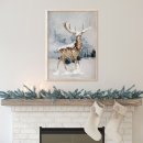 Search for christmas deer art Snow