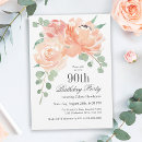 Search for peach and green birthday invitations Elegant