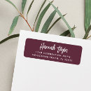 Search for wine return address labels Stylish