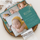 Recherche de bébé bienvenu maternité invitations Script élégant