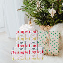 Search for bells wrapping paper Jingle bell