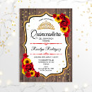 Search for rustic quinceanera invitations country
