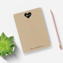 Recherche de kraft post its Vintage