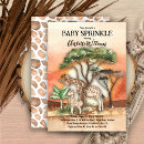 Search for wildlife baby shower invitations Jungle