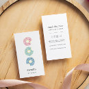 Recherche de donuts cartes visite De boulet