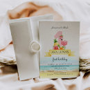 Search for girls flamingo 1st birthday invitations For kids