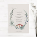 Recherche de champignons rouges invitations Élégant