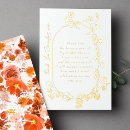 Recherche de fleurs pressées vœux cartes Bride