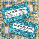 Search for swimming pool business cards maintenance