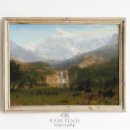 Search for vintage rocky mountains posters Albert bierstadt