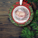 Search for holly wreath ornaments 1st