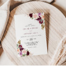 Search for burgundy and green wedding invitations For her