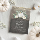 Search for pumpkins bridal shower invitations Rustic