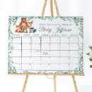 Search for animals calendars posters Guess babys birthday