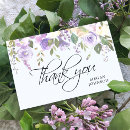Search for purple thank you cards lavender