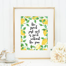 Search for lemon decor posters Pretty