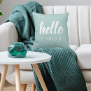 Recherche de vert et blanc coussins Pour tous