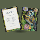 Search for owl thank you cards Flowers