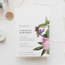 Search for pink flowers bridal shower invitations Elegant
